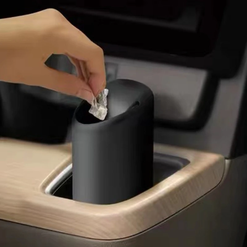 

Car Garbage Can Car Trash Can Garbage Dust Case Holder Rubbish Bin Auto Organizer Storage Box Car Acessories Storage