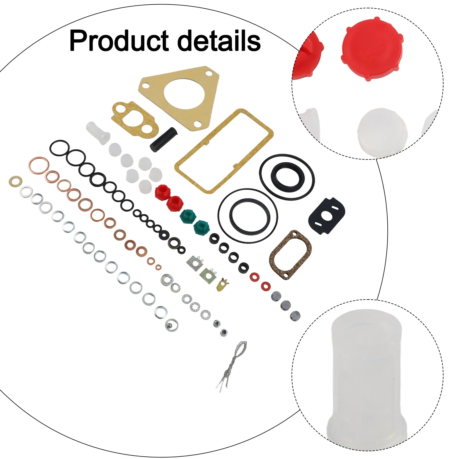 For Ford For Massey For Ferguson CAV Injection Pump Repair Kit 7135 110 for 3 Bolt Drive Shaft Rotary Diesel Pumps