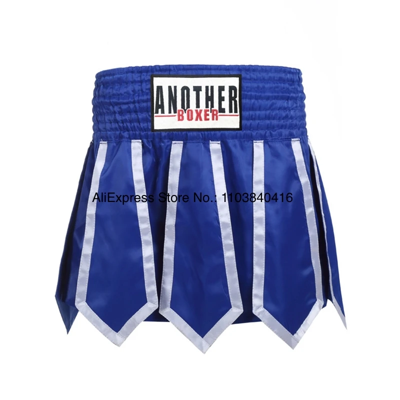 Boxing Shorts Womens Men\'s Muay Thai Shorts Lotus Ribbons Kickboxing Pants Kids Boy Girl Martial Arts Grappling Training Clothes