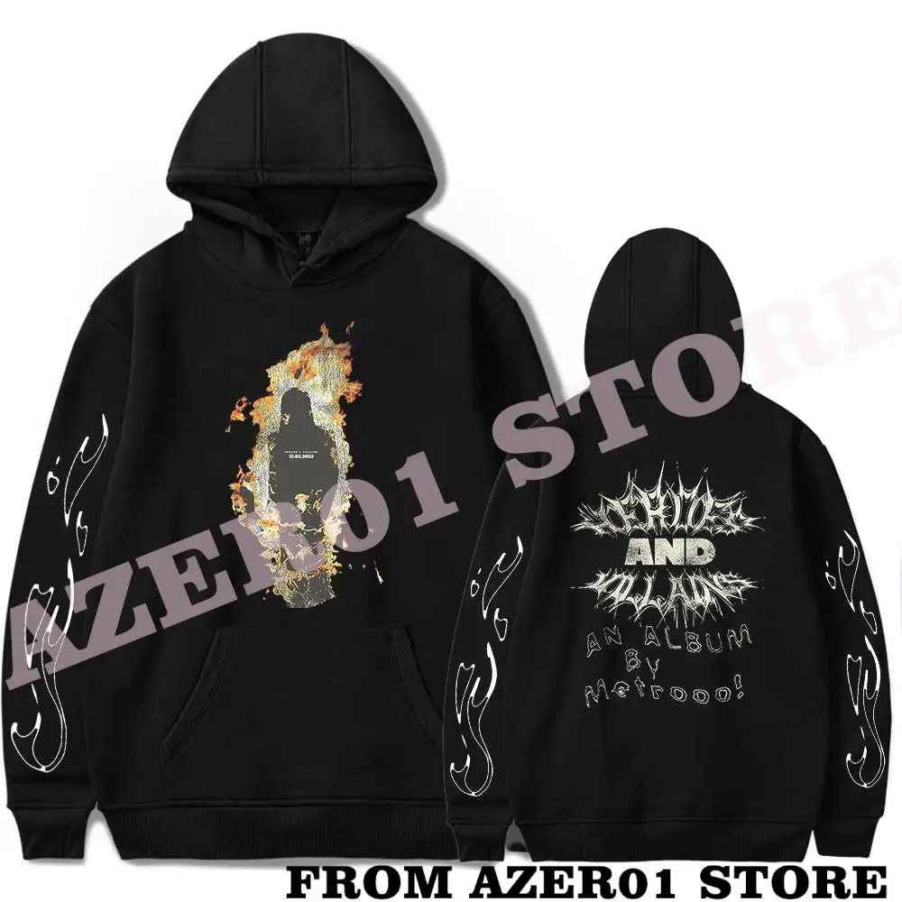 

Metro Boomin FLAME H&V Merch Hoodies Winter Men/Women Hooded Sweet Streetwear Long Sleeve TOUR Sweatshirt