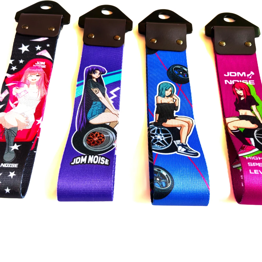 Universal Car Towing Hook Pretty Sexy Girl Trailer Strap Racing Colors Race Car Parts for Auto Tuning Accessories Men Gifts