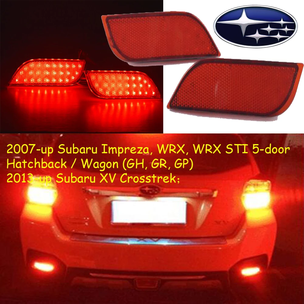 car bumper tail light for Subaru XV taillight LED Reflector car accessories Taillamp for Subaru XV fog lamp