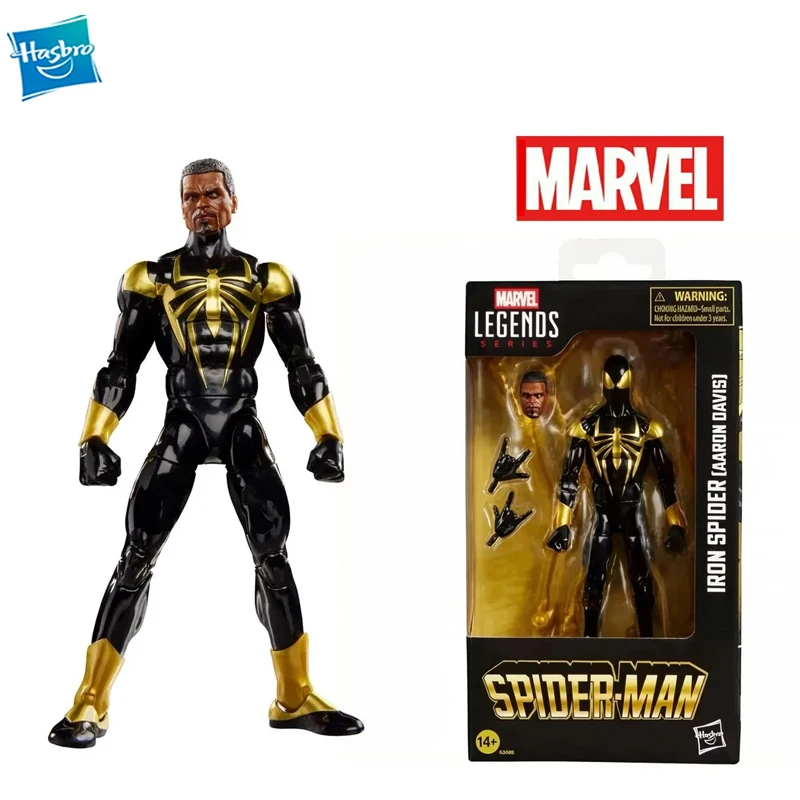 hasbro-in-stock-marvel-legends-steel-spider-man-wanderer-davis-6-inch-figurine-model