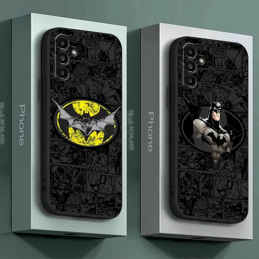 B-Batman Hero phone Case for Samsung A10e A10s A20 A20e A20s A30 A40 A50s A70 A02s A03 Core A03s A04 A04e A05 A06 A21s A31 A41