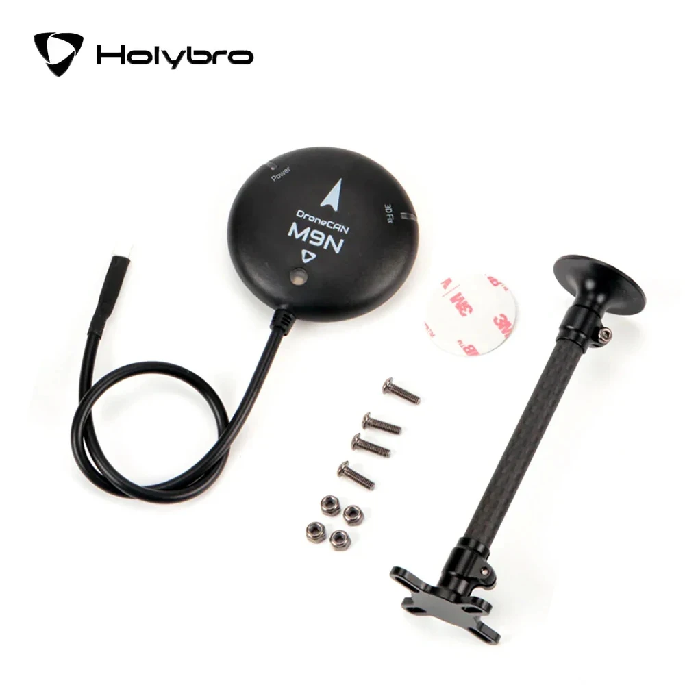 

Holybro DroneCAN M9N GPS Ublox NEO BMM150 or IST8310 Compass Tri-Colored LED Indicator for CAN Protocol ArduPilot PX4 FPV Drone