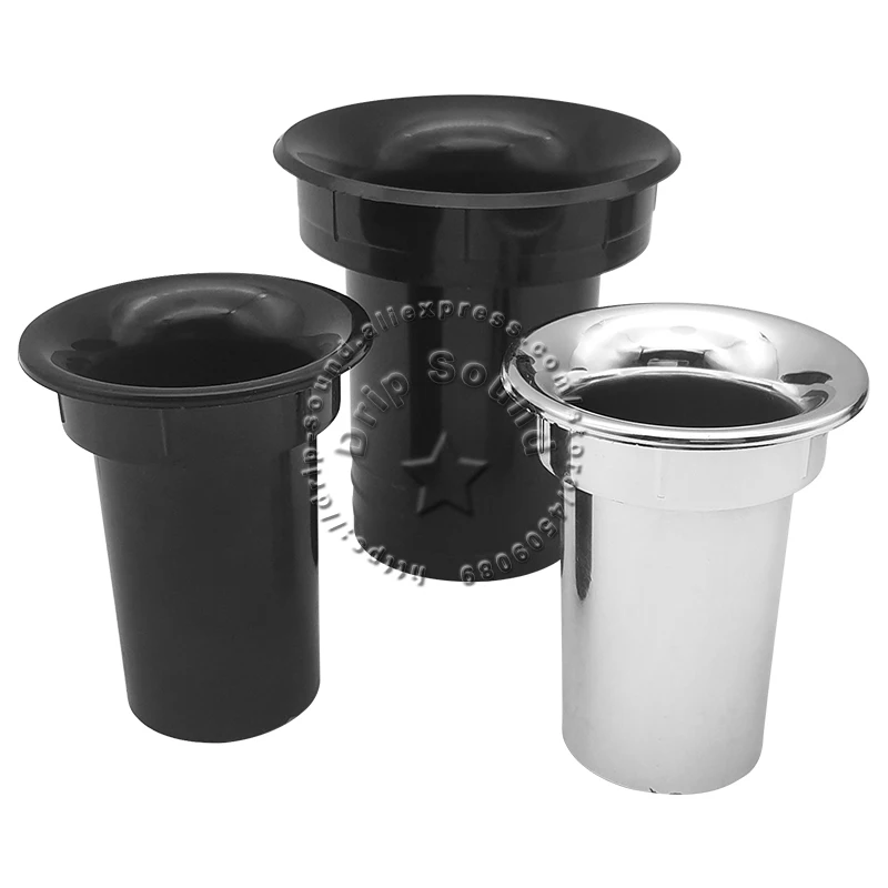 1 قطعة 44/66/67/73 مللي متر كأس المتكلم على شكل ميناء أنبوب مكبر الصوت باس منعكس أنبوب الصوت المرحلة مقلوب أنبوب مكبر الصوت صندوق تنفيس الهواء