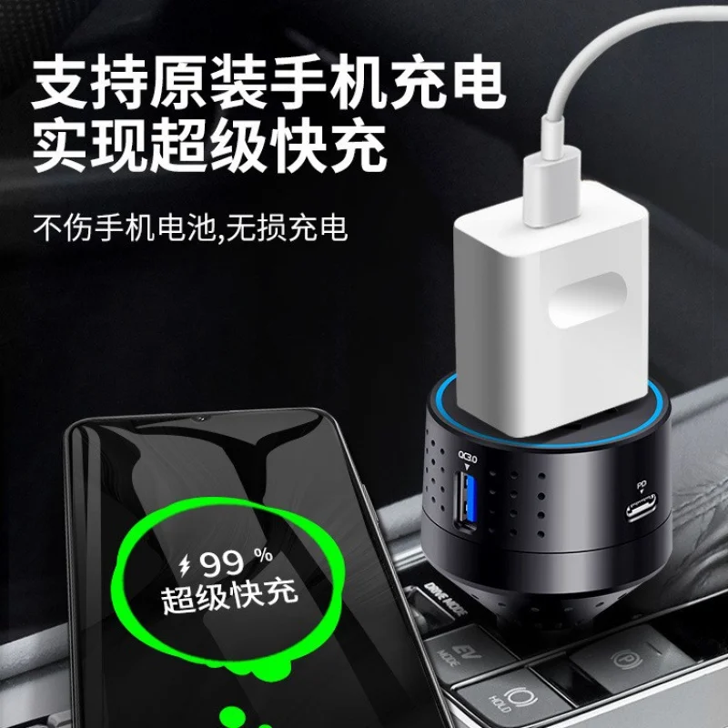 Car Phone Fast Charge Multifunctional Change-over Plug12V24VCarusbCar Inverter220Socket