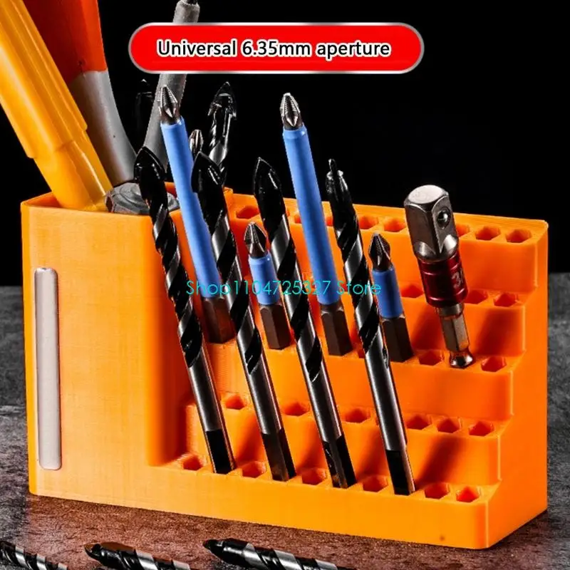 D8KF ไขควงบิตบิตจัดงาน CASE CASE CASE LESTANT ABS ABS พื้นผิวทำความสะอาดง่าย