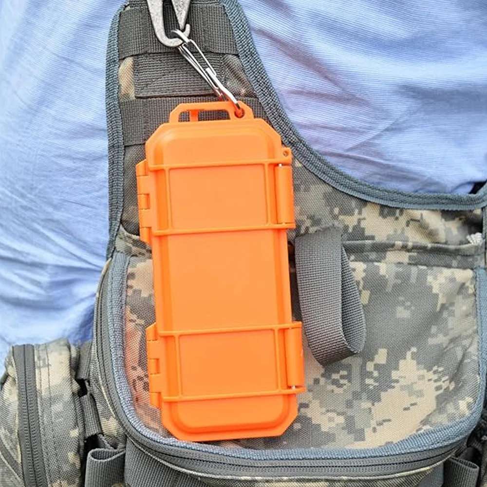 Gadgets Box Tactical Outdoor Anti-pressure Shockproof Folding Knife Storage Box Portable Waterproof Survival Tool Carry Case