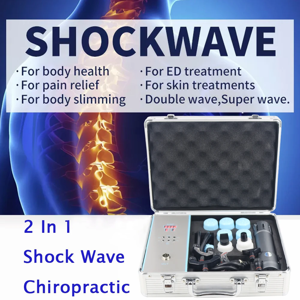 

New Upgrade Shockwave Therapy Machine For ED Treatment Plantar Fascitis Body Massager Shock Wave Device Health Care