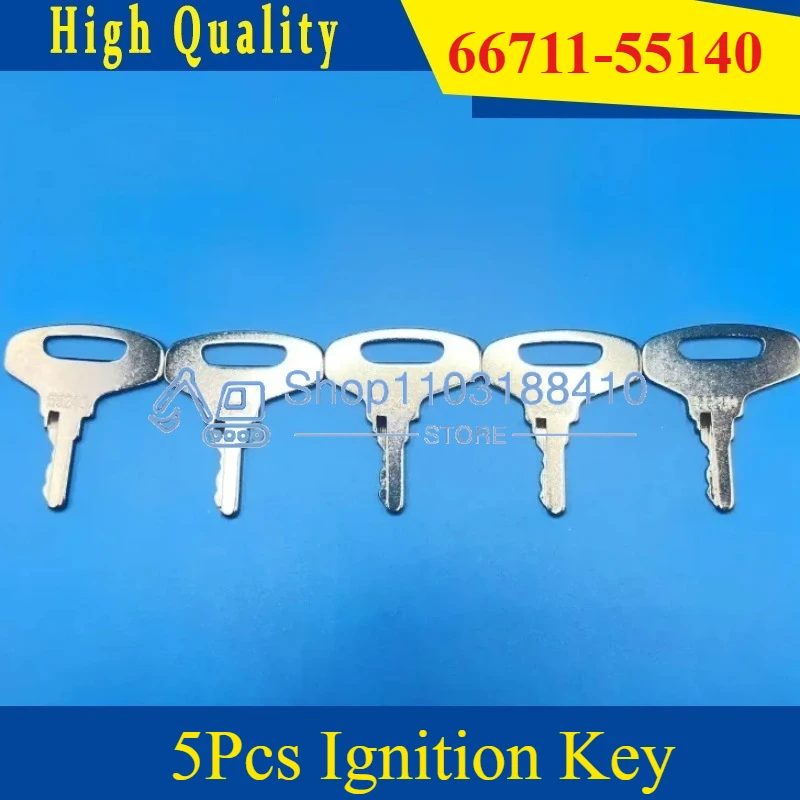 

5Piecs 55240 66711-55140 Ignition Key 66711-55240 Fit for Kubota B Series B4200 B5100 B5200 B6100 B6200 B7100 B7200 B8200 B9200