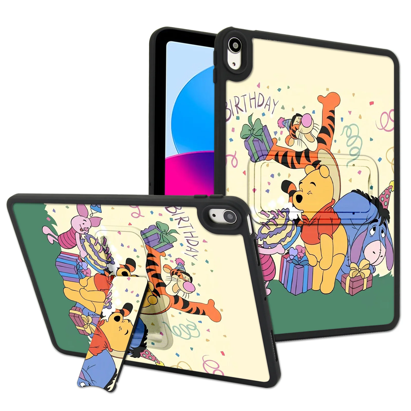 

(Winnie the Pooh) iPad Protective Case with Stand for iPad Pro 13 2024 Pro 11 2024 Air7 th 2025 10.9 10.2 9.7 Mini 6 7 th 8.3