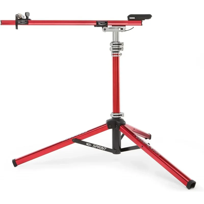 Sprint bike repair stand (red) 5 ”x 7.5” x 30 ”(13x19.1x76cm)