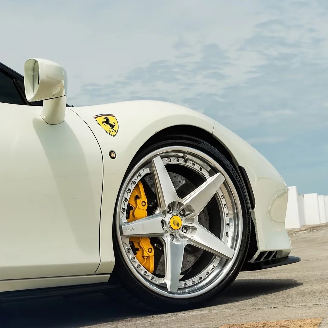 *forCustom Passenger Car Wheels 17, 18, 19, 20, 21 24 Inches 4x100/4x114.3/5x100/6x5x114.3mm Aftermarket Forged Alloy Car Wheel