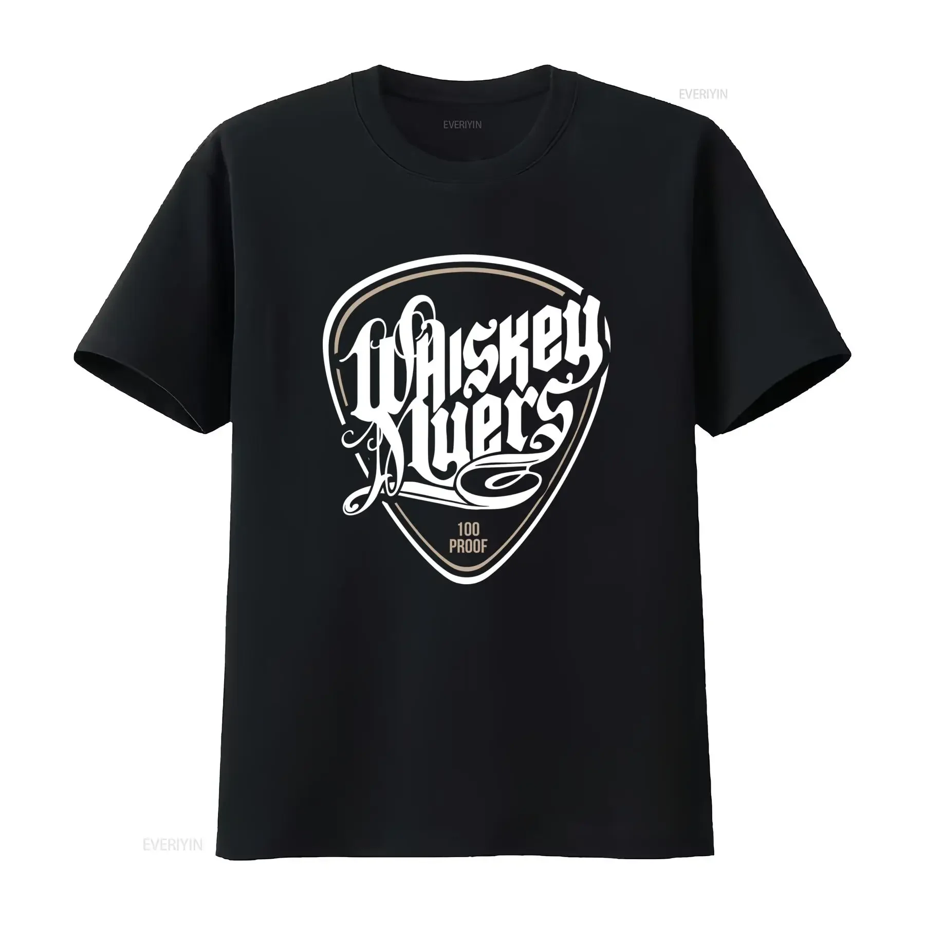 Whiskey Myers Heavy Cotton T Shirt for Baby Country Music Concert with 100 Proof Design vintage Washed homme graphic streetwear