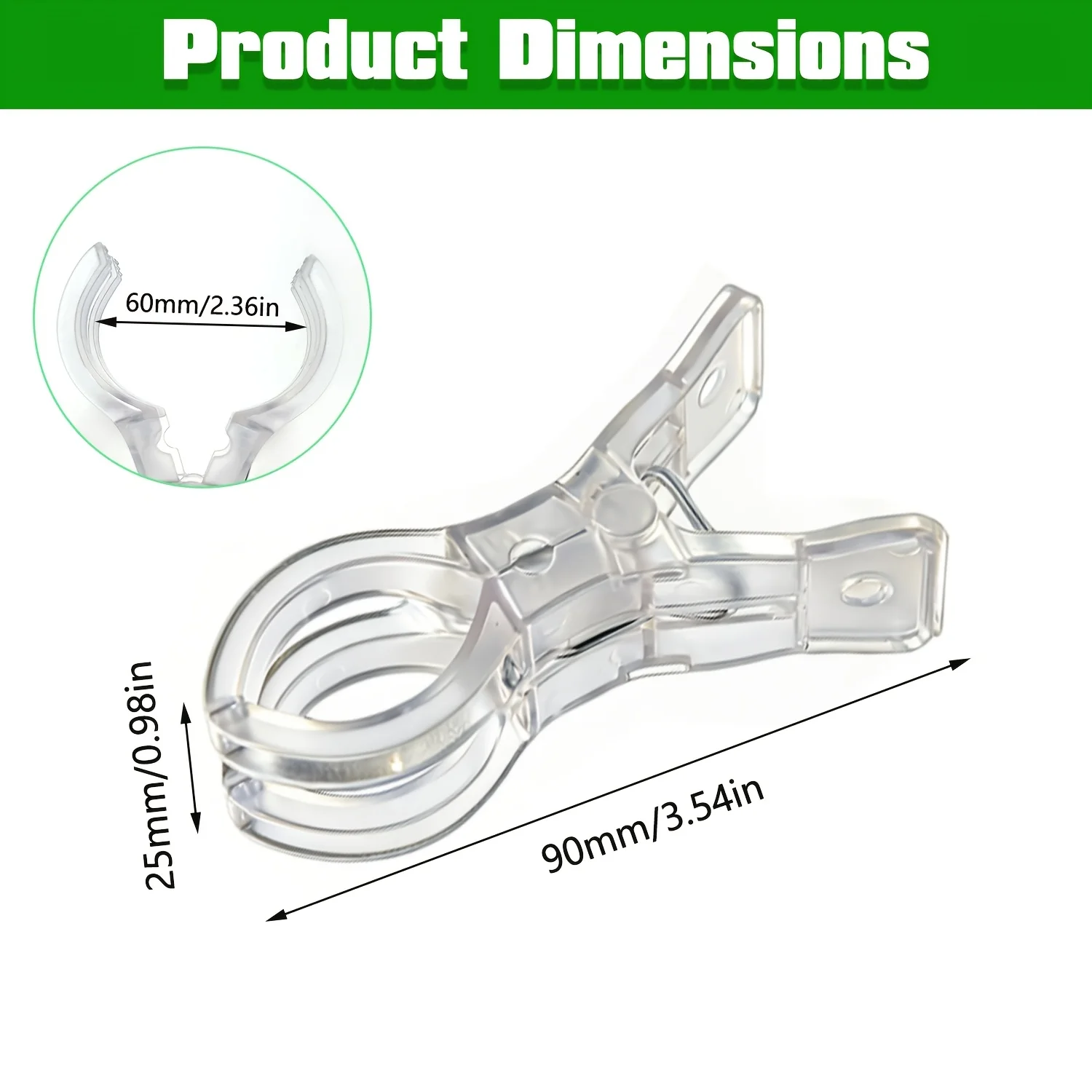 5-10pc Non-slip Balloon Arch Clip Transparent Plastic Multipurpose Spring Clamp Durable Windproof Clips Balloon Photography Deco image 6