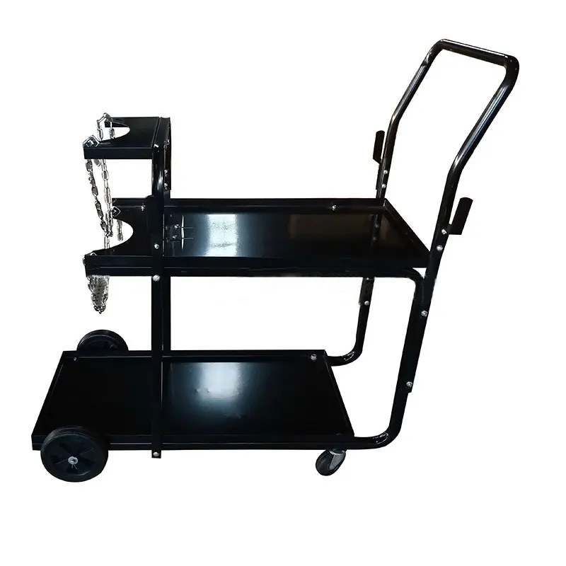 

Electric welding trolley two-protection welding vehicle gas-protected welding special welding mobile trolley auto repair tool