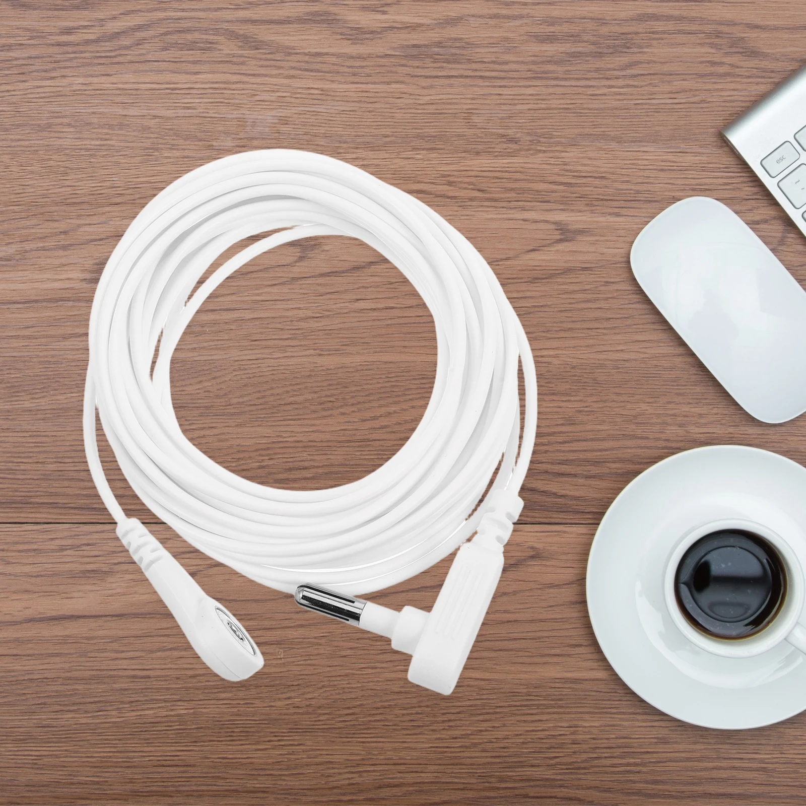 

Universal Grounding Cord Accessories for Earthing Mats Sheets Durable Flexible Length Replacement Ground Wire