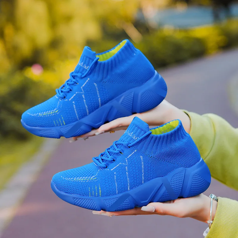 Sports Sho Es Fitness Sho Es Tracing Sho Es Men's and Women's Same Parent-child Shoes Running Square Dancing Shoes