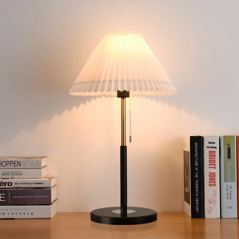 Bedside lamp bedroom living room modern creative retro Internet celebrity decoration