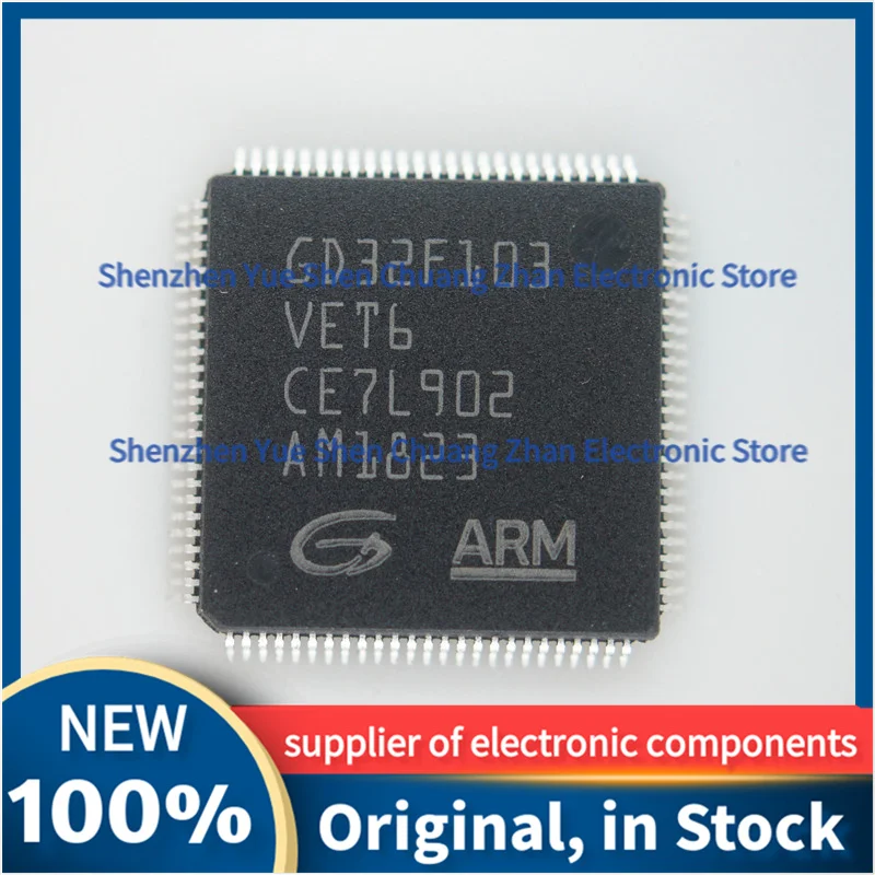 

2PCS-50PCS/LOT GD32F103VET6 GD32F103 VET6 QFP-100 NEW ORIGINAL