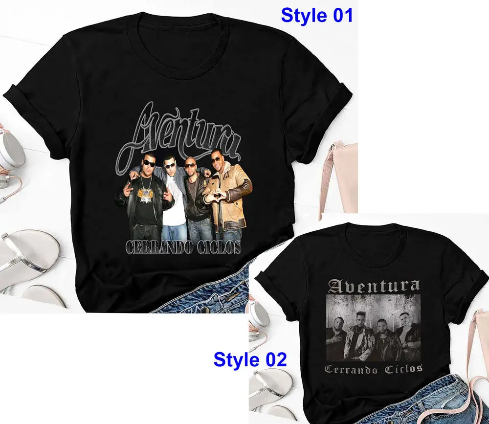 2024 Aventura Tour T-Shirt, Cerrando Ciclos T-shirt, Romeo Santos Shirt