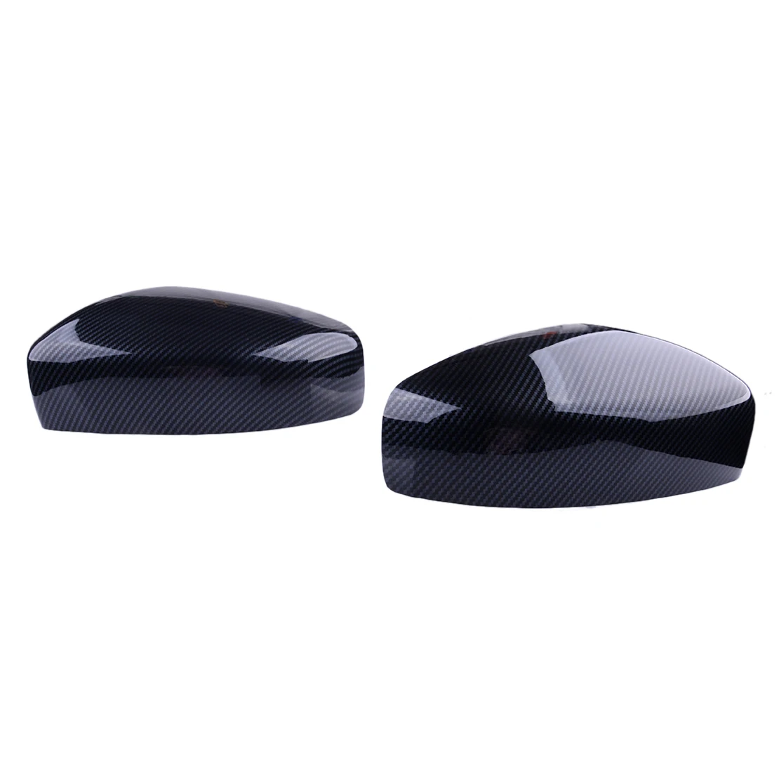 1 Pair Car Side Rearview Mirror Covers Caps Carbon Fiber Grain Style Fit For Infiniti G37 G25 2013 2012 2011 2010 2009 2008