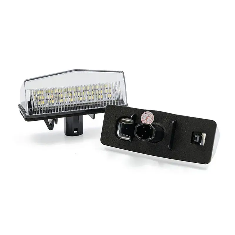 12V LED Number Plate Lamp For Toyota Prius Venza 08-15 Matrix 09-13 RAV4 13-18 C-HR 2016-UP White License Plate Light Assembly