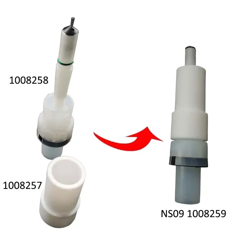 Topspray Opti GA03 Powder Gun Round Jet Spray Nozzle Set NS09 1008259 1008257 1008258