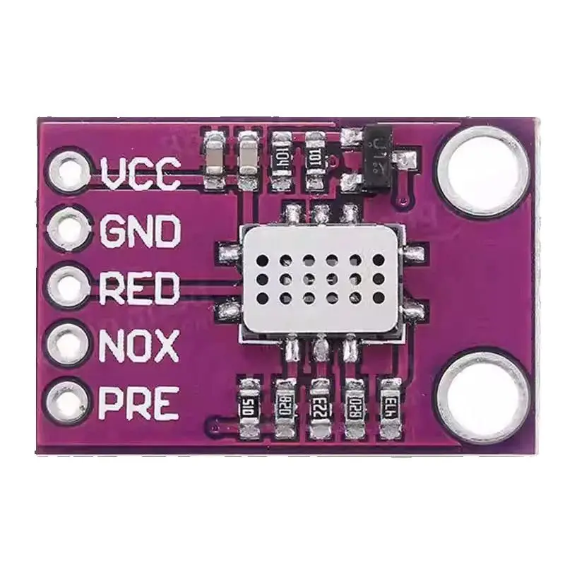 MICS-4514 Gas Sensor Carbon Monoxide CO VOC NO2 NH3 Nitrogen Oxygen Air Quality Detection Numerical Sensor Module for Arduino
