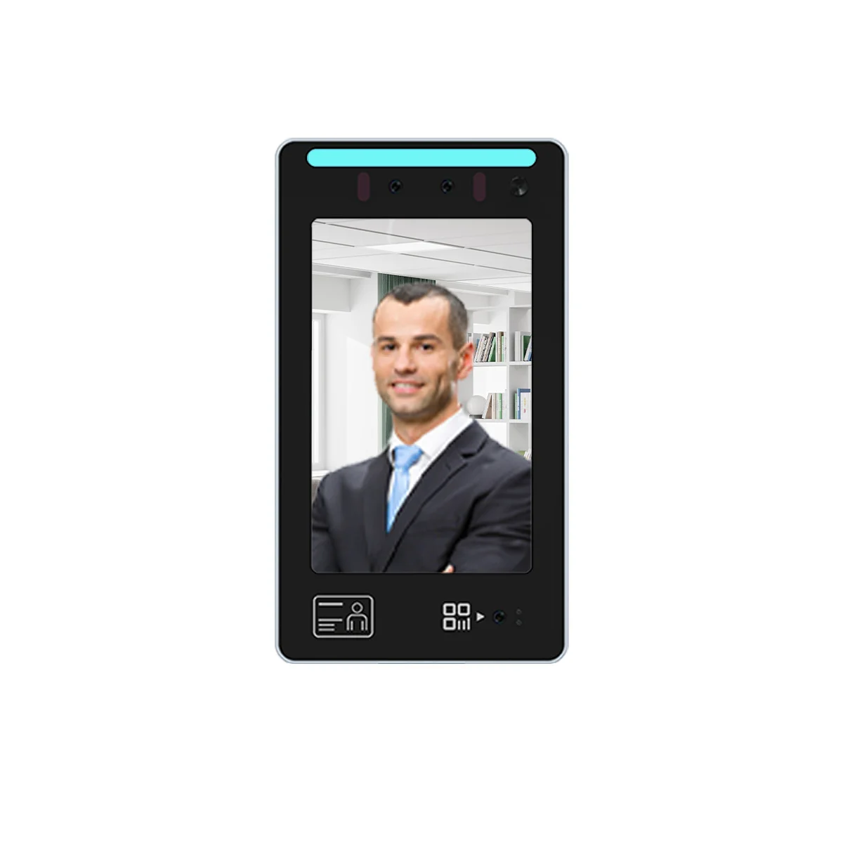 MT-8 IP65 Waterproof Face Recognition ID/IC Card 8 Inch Biometric Attendance Access Control Products