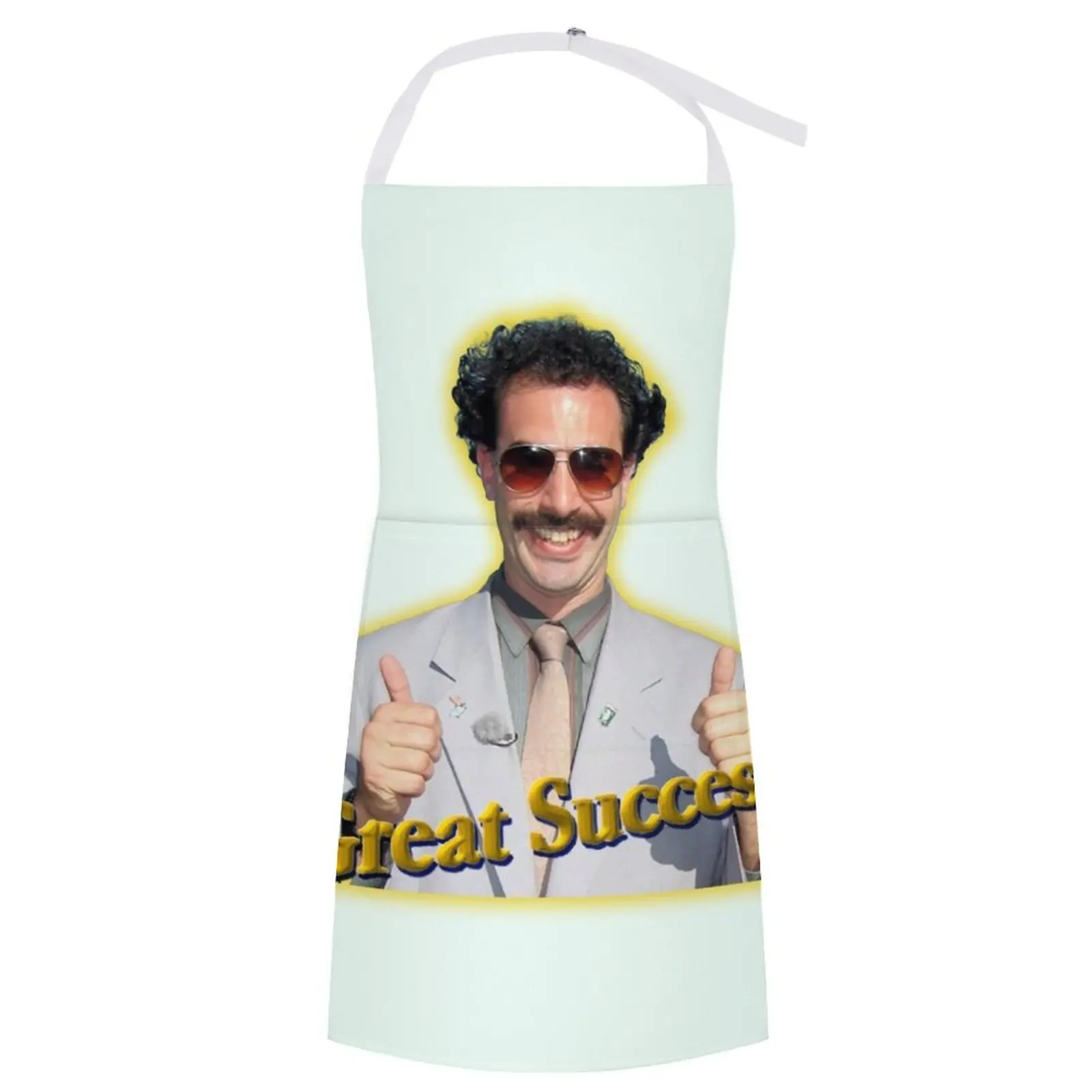 

Borat Great Success sticker Apron Aprons For Cooking Kitchen Apron Women Aprons Ladies Aprons