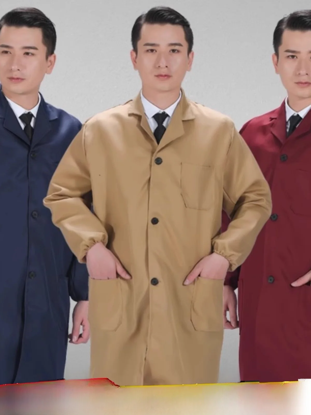 

Camouflage Long Sve Lab Coat ex Work orm Dustproof Gown for Men And Women Outdoor Work Protective Clothing