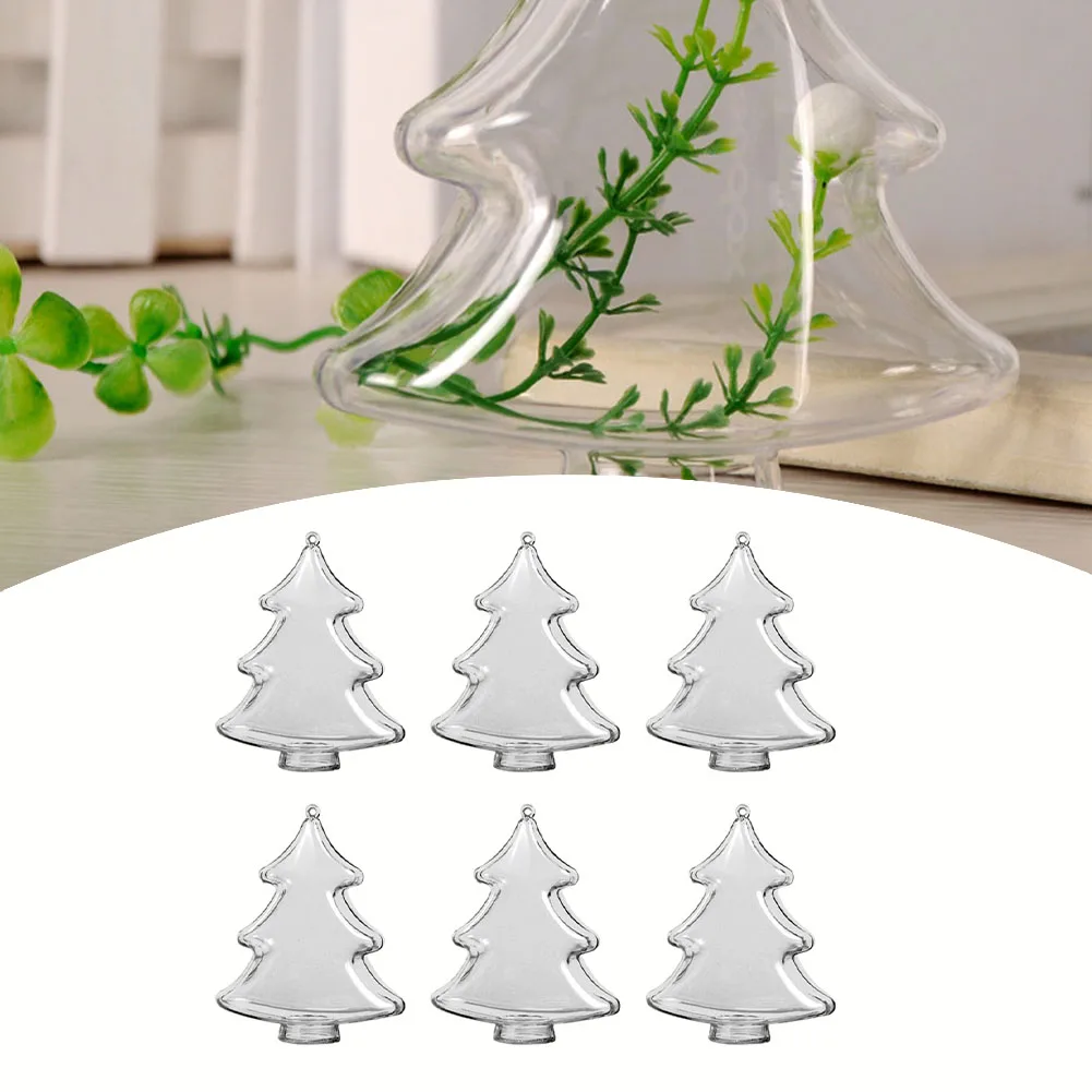 Xmas Tree Pendant Christmas Balls DIY Bauble Ball Hanging Pendant Party Plastic Holiday Seasonal D cor Xmas Tree