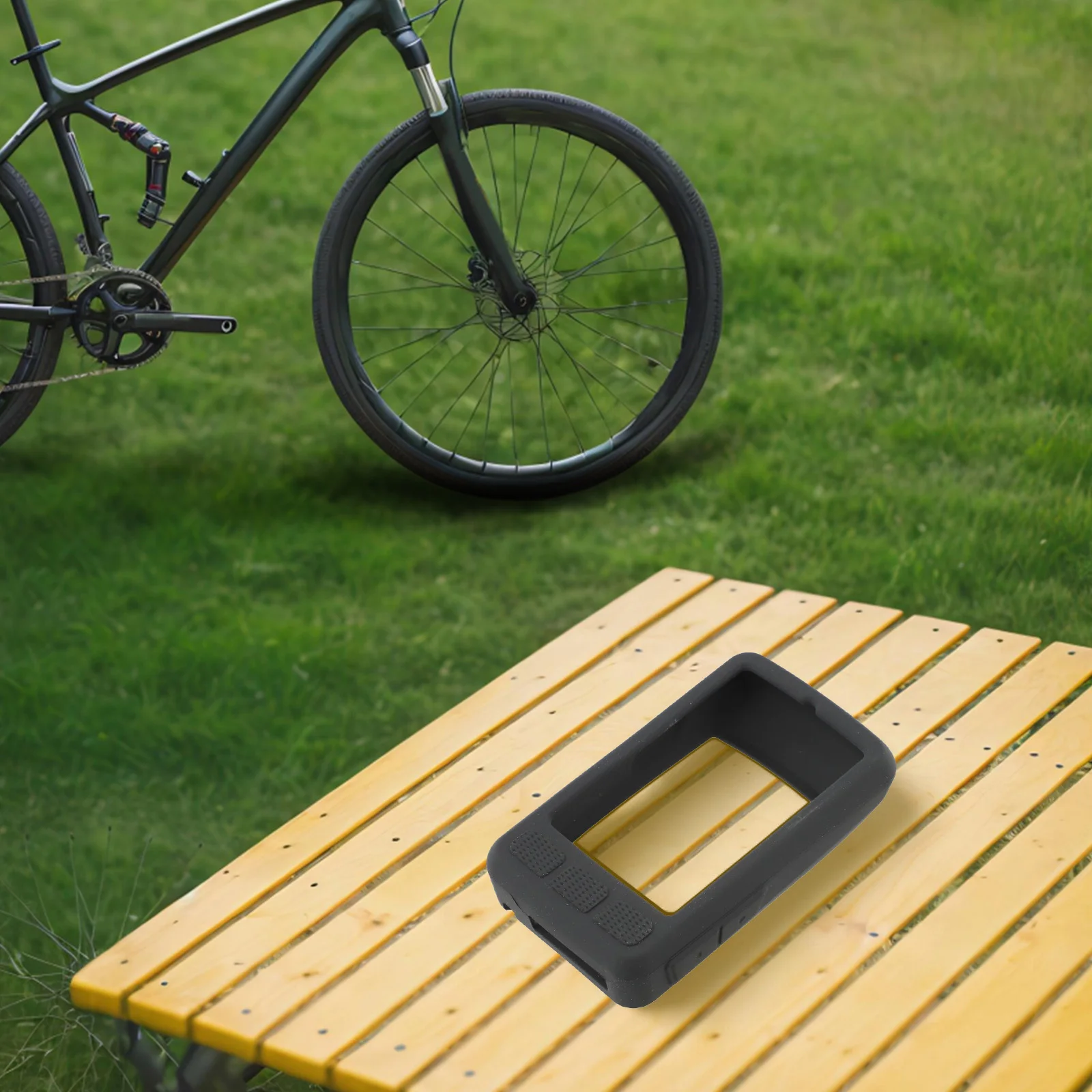 シリコンケース & スクリーンプロテクターカバー Wahoo ELEMNT ROAM V3 用 落下防止 保護用 スタイリッシュなバイク GPS アクセサリー