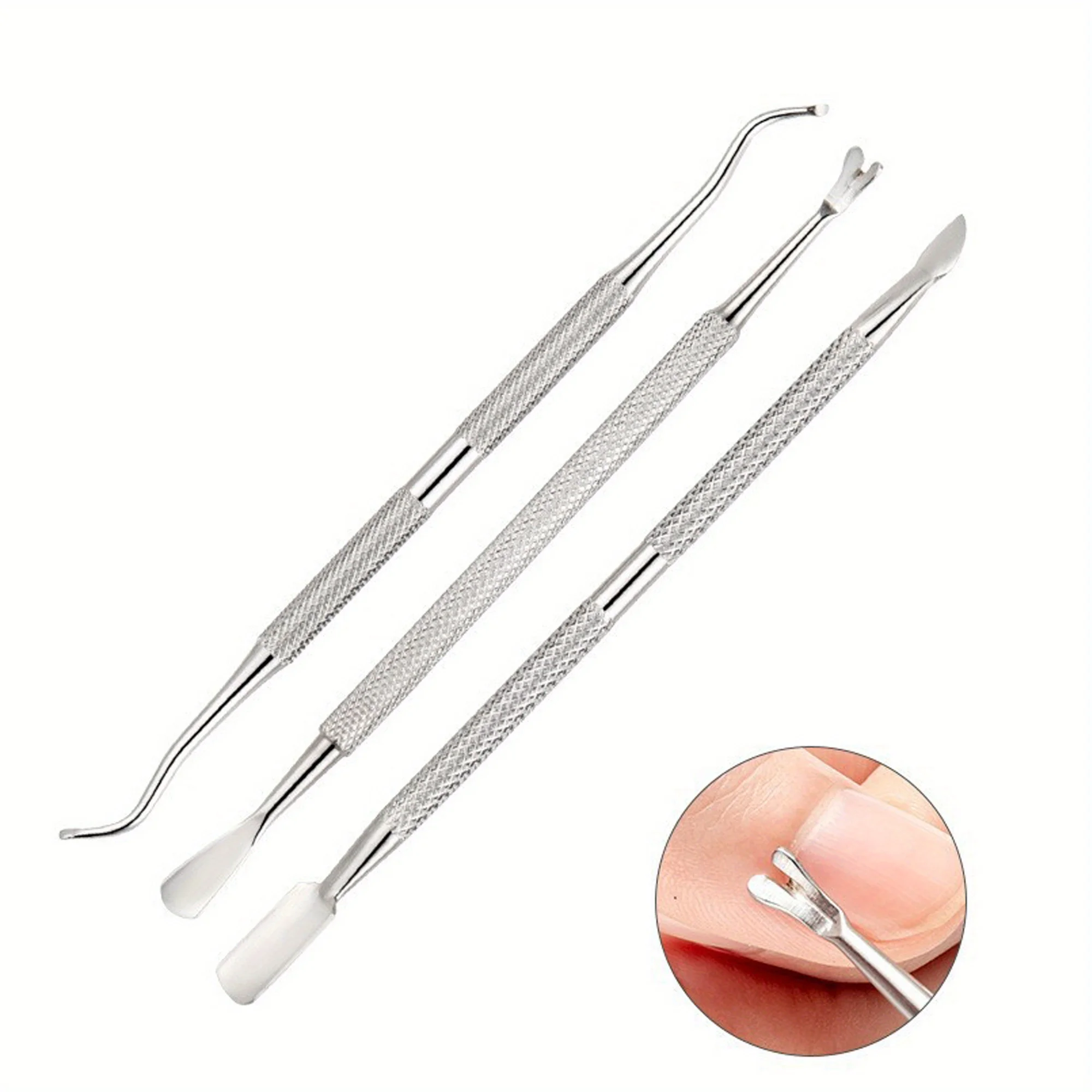 ชุดตะไบและอุปกรณ์ยกเล็บขบ 7 ชิ้น, ชุดอุปกรณ์กำจัดเล็บขบสแตนเลส, อุปกรณ์ทำเล็บ