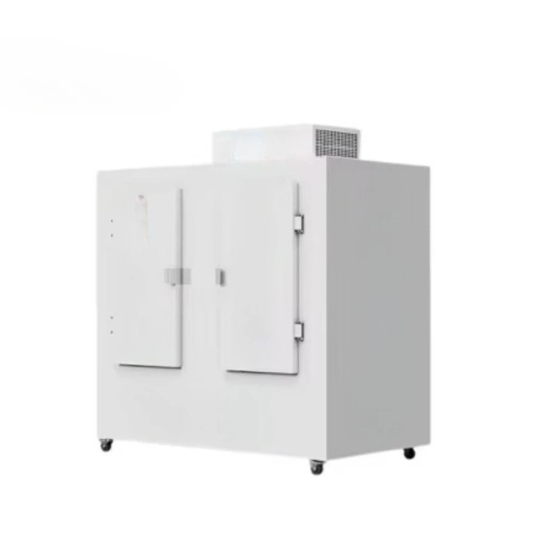 

WICE Commercial Back Bar Ice Storage Refrigerator Compact Design Quick Installation Digital Control & LED Lighting Glass Doors