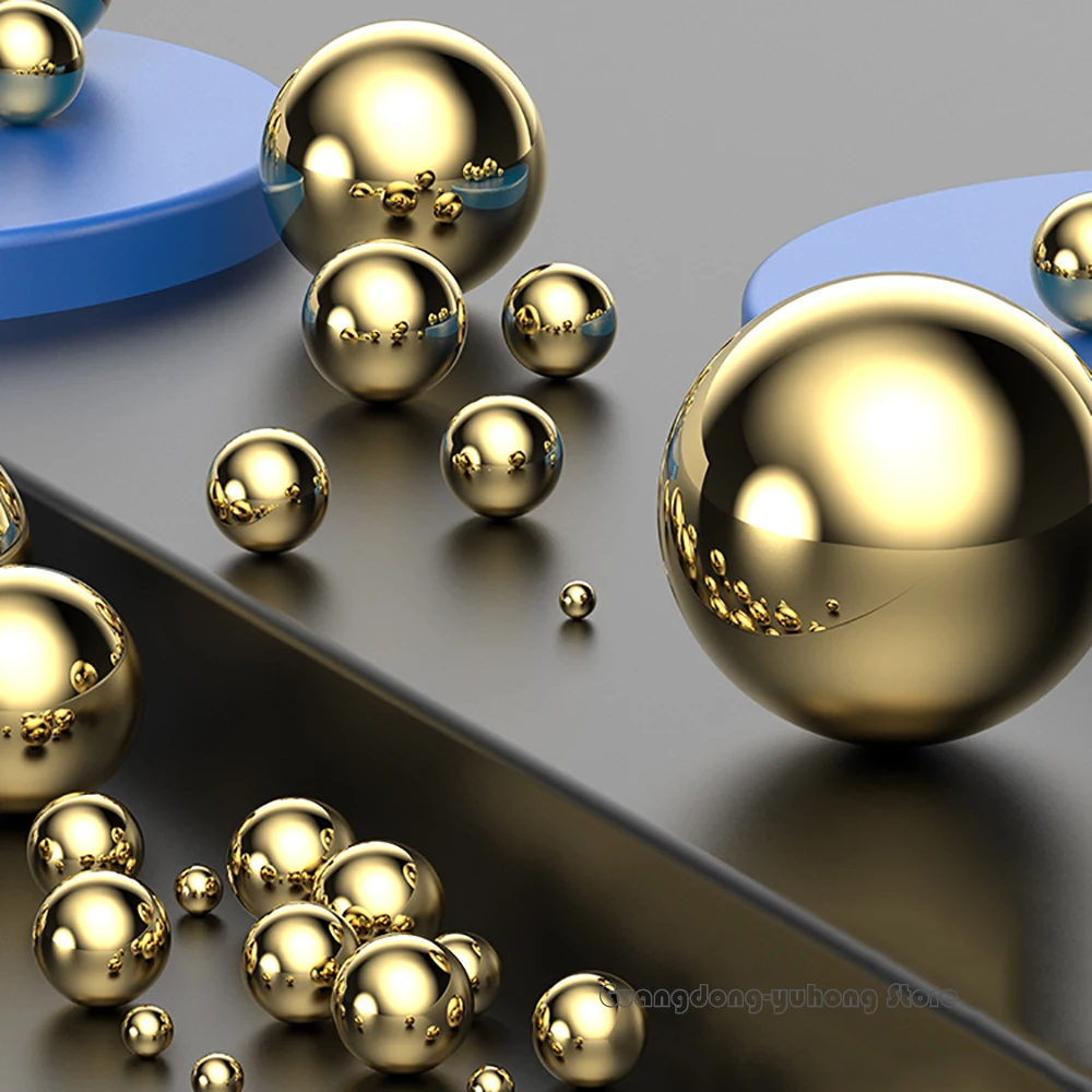 Engineering Parts H62 Solid Copper Ball High precision smooth round bearing bead full set of standard diameter sizes available