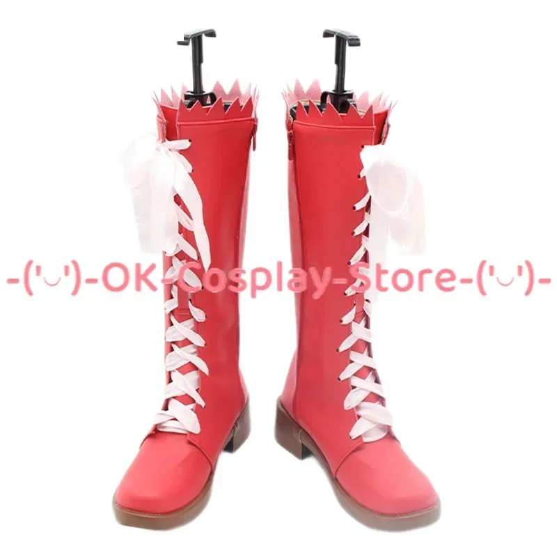 [สั่งทำพิเศษ] รองเท้าคอสเพลย์โมโมมิยะ อิจิโกะ โตเกียว มิว มิว อุปกรณ์ประกอบฉากอนิเมะสำหรับเล่นบทบาทสมมติ งานฮาโลวีน งานคาร์นิวัล งานปาร์ตี้วันหยุด รองเท้าบูทหนัง PU
