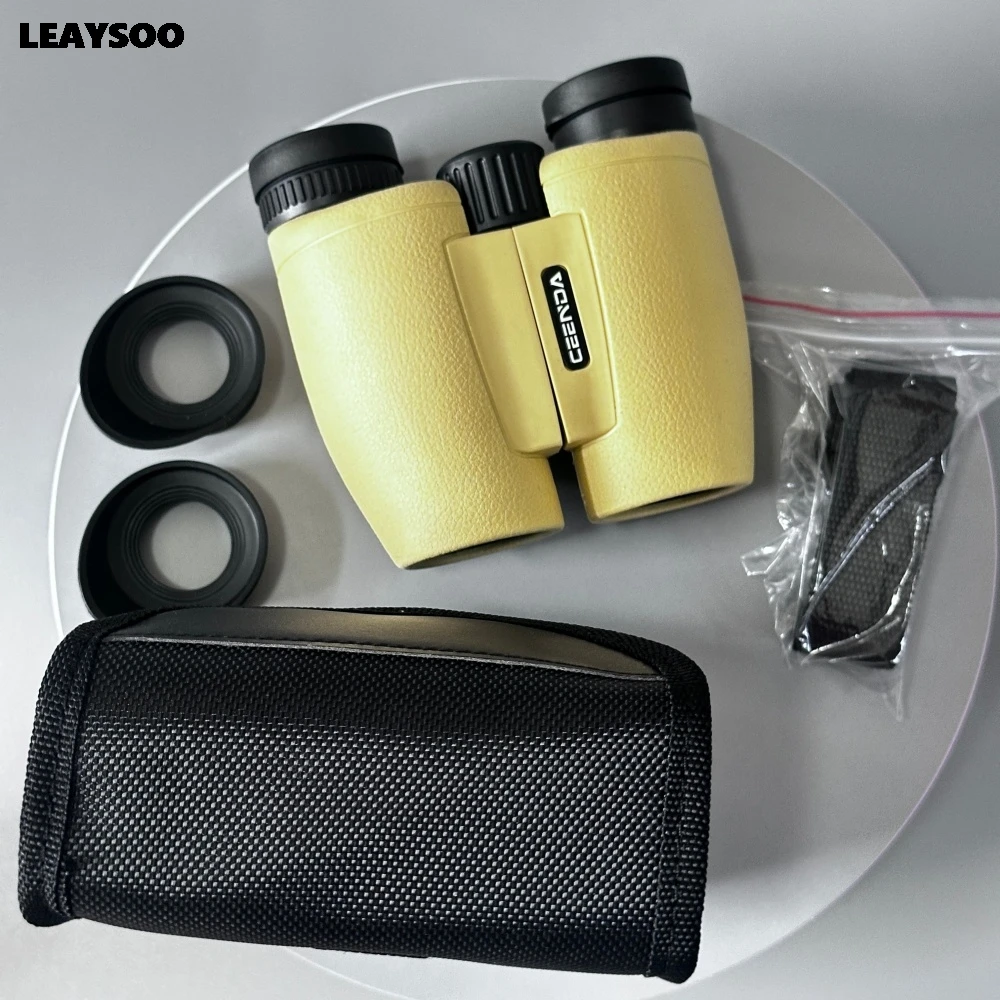 8x30 Professional Binoculars ED Purple Coating Lens HD BAK4 Prism Telescope Monocular Binoculares for Bird Watching Camping