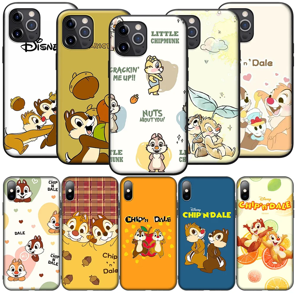 SA53 Disney Chip 'n' Dale Soft Case für Huawei Mate 20 P20 P30 Y8P Y8S Y9S Y7A Y9A Y5P Lite Pro