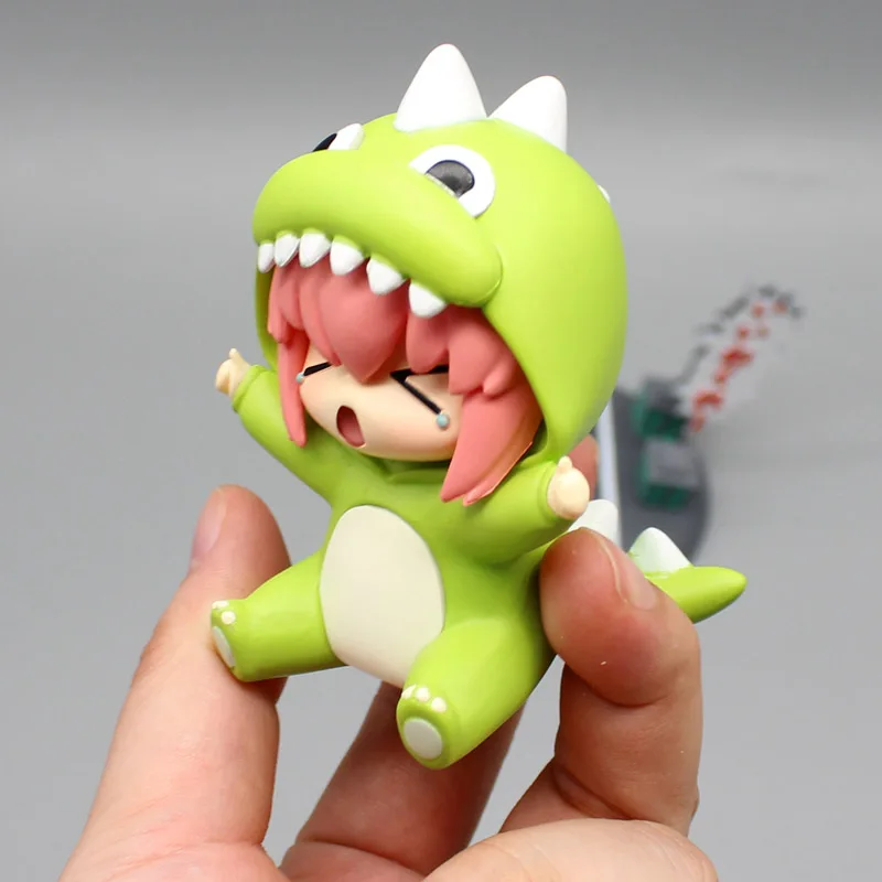 10cm BOCCHI THE ROCK Figure Gotoh Hitori Figures Cute Dinosaur Suit Girl Anime Figurine Pvc Statue Model Doll Ornament Toys Gift