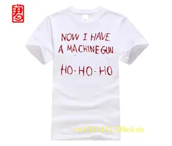 私は機械ガンを持っています,hjohn mclane nakatomiコットンTシャツ9912