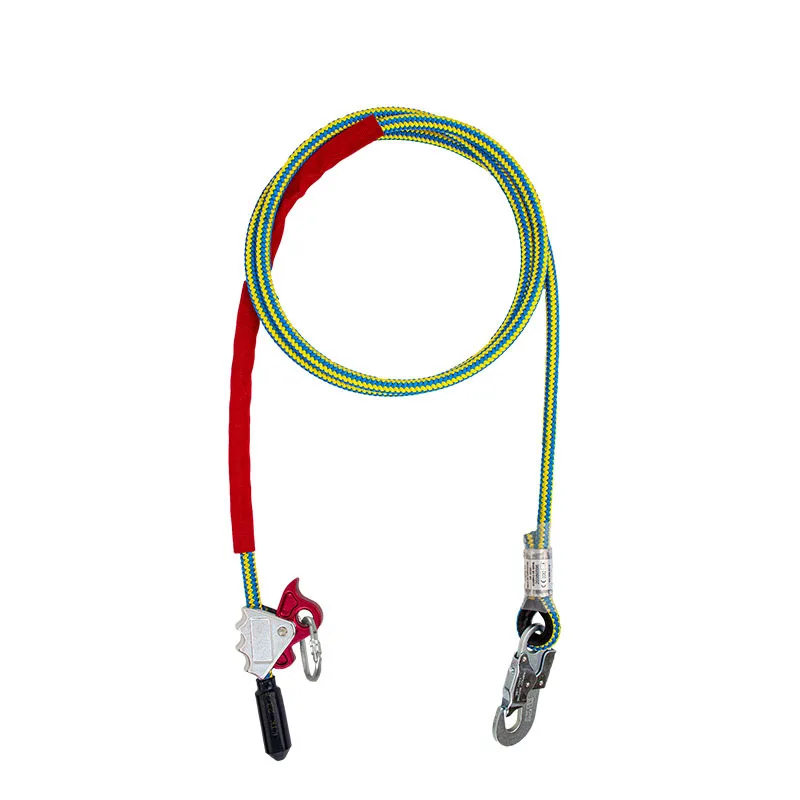 Comfort adjustable built-in wire rope positioning rope