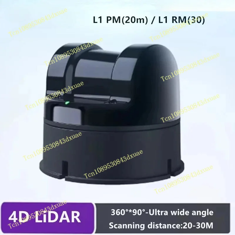 Navigation Obstacle Avoidance Unitree Biomimetic 4D LiDAR L1 3D Sensor Scanner 360 Degree TOF Ultra Wide Angle