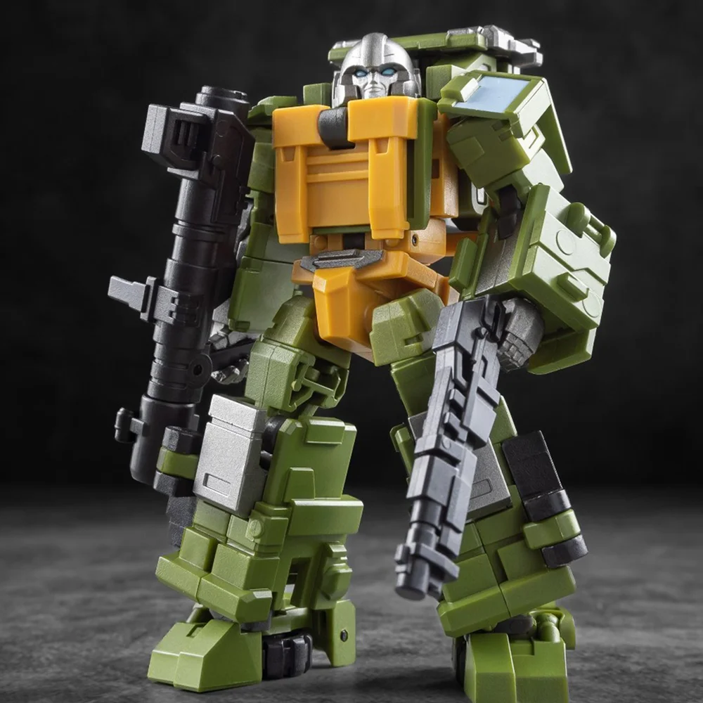 

[NEW] Iron Factory Transformation IF EX-64 EX64 Brawn Resolute Defender Mini Action Figure Robot Toy With Box