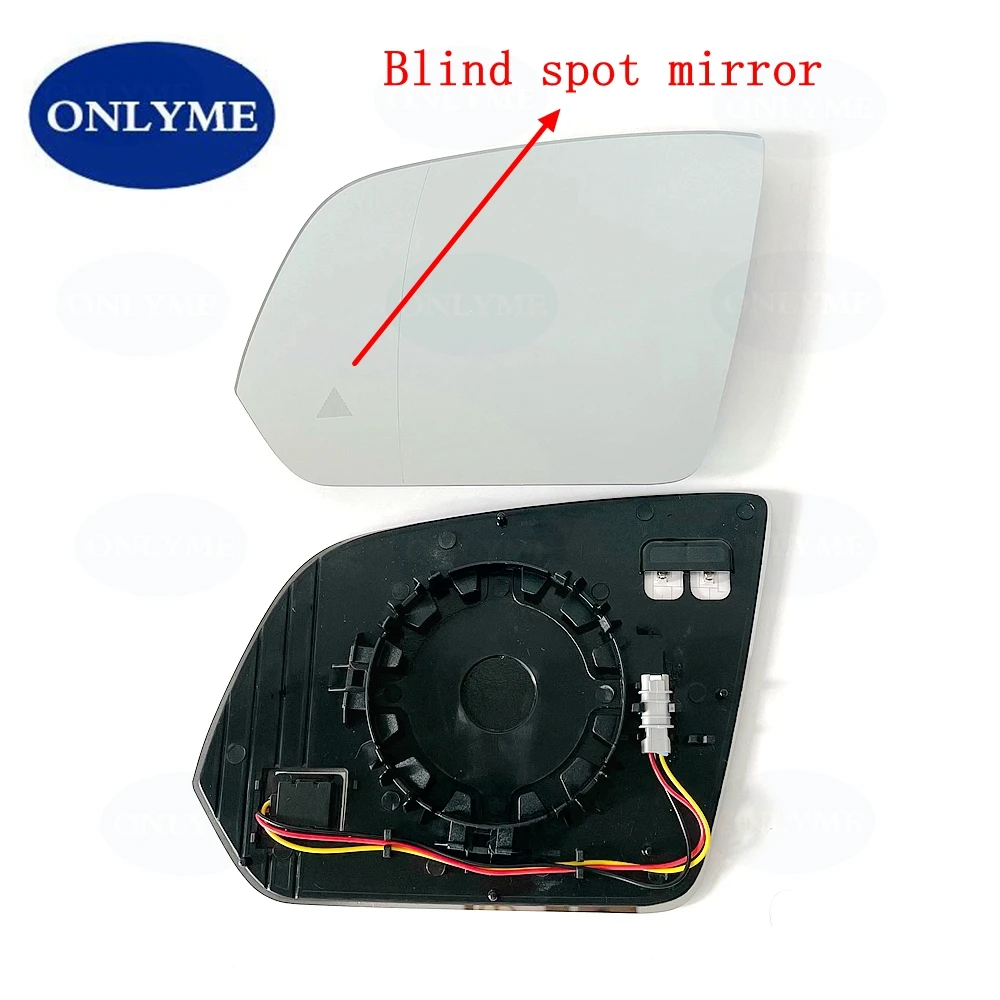 Car Led warning blind spot heated mirror glass for Mercedes-Benz V Class Vito W447 2015 2016 2017 2018 2019 2020 2021 2022 2023