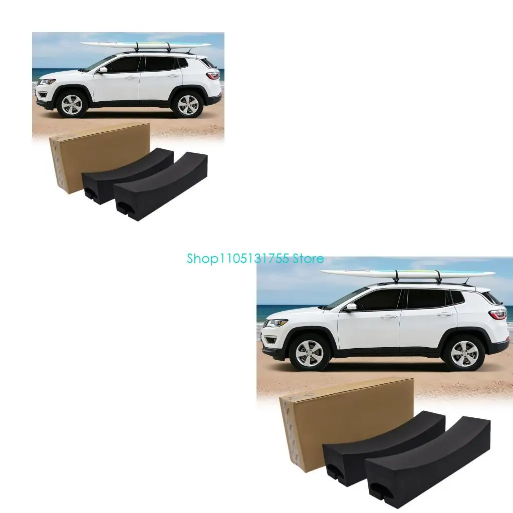 K0EF Roof Contact Layer Set for Car Top Loading, Soft Rack Design with Tie Through Channel and Two Piece Layout for Warm Weather