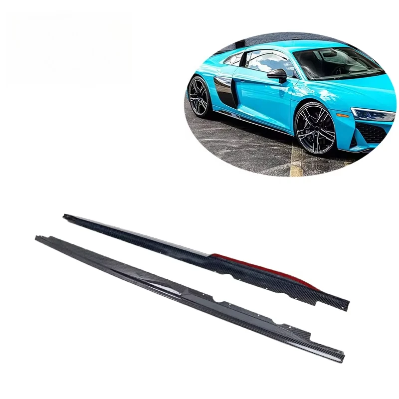 Carbon Fiber Side Skirts Extension for R8 Gen.2 Facelift 2021-23