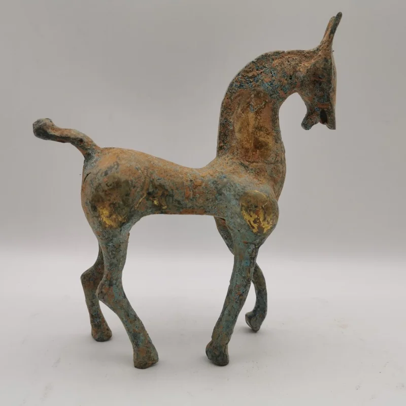 

Antique Bronze Gilding Horse Win Instant Success Will Make a Fortune Immediately, Exquisite Workmanship, Exquisite Packing, Old